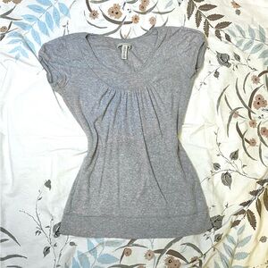 2010s XS Aeropostale Babydoll grey blouse top🐰